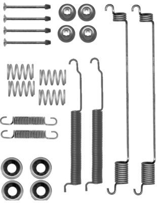 HELLA PAGID Комплектующие, тормозная колодка 8DZ 355 200-781